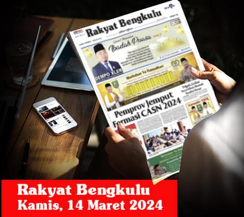 Rakyat Bengkulu Kamis, 14 Maret 2024