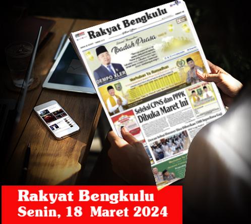 Rakyat Bengkulu Senin, 18 Maret 2024