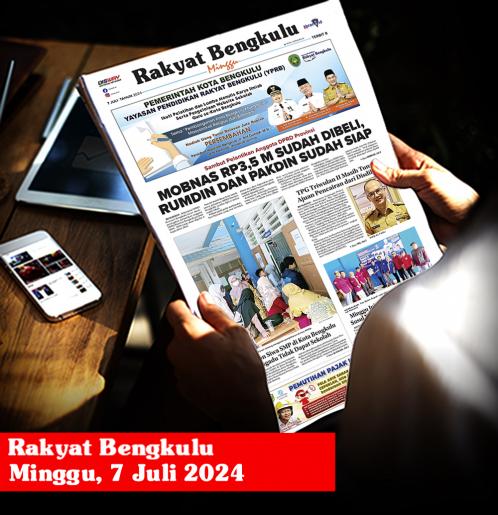 Rakyat Bengkulu, Minggu 7 Juli 2024