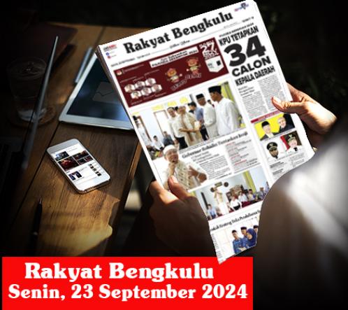 Rakyat Bengkulu Senin, 23 September 2024