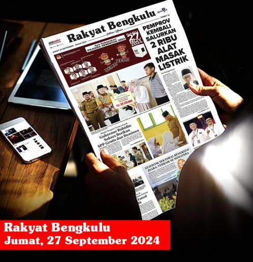 Rakyat Bengkulu, Jumat 27 September 2024