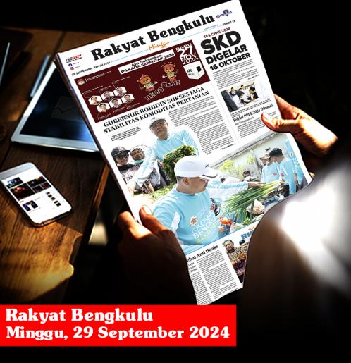 Rakyat Bengkulu, Minggu 29 September 2024