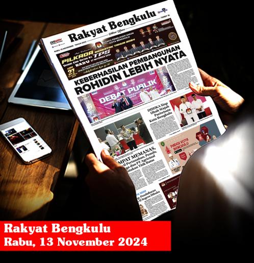 Rakyat Bengkulu, Rabu 13 November 2024