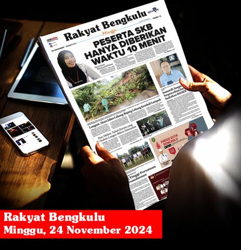 Rakyat Bengkulu, Minggu 24 November 2024