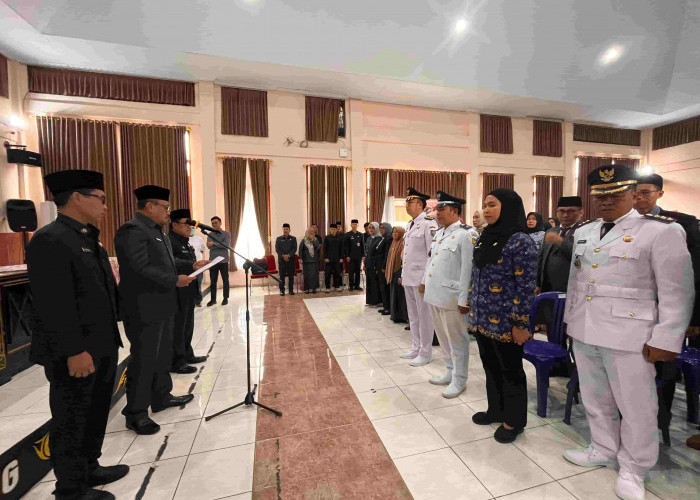 145 Pejabat Eselon III dan IV Pemkab Bengkulu Selatan Dimutasi, 2 Diantaranya Camat
