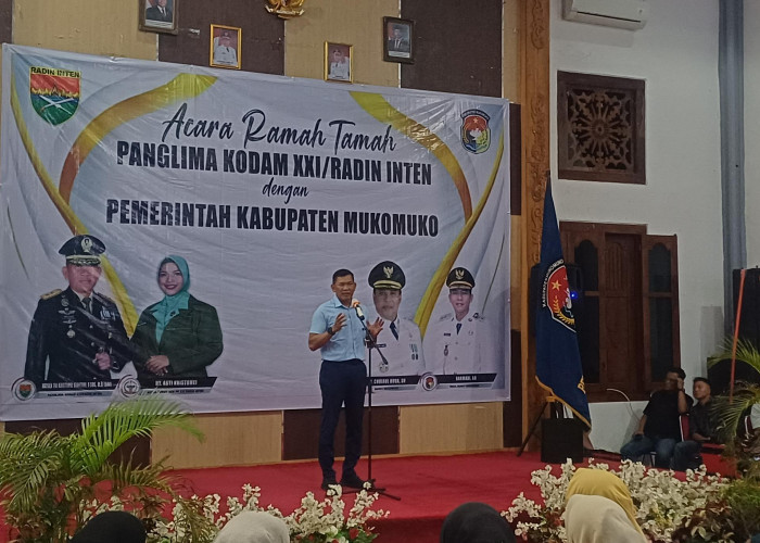Isu Strategis Mengemuka di Mukomuko, Pangdam Tekankan Peran TNI Dukung Program Pemerintah
