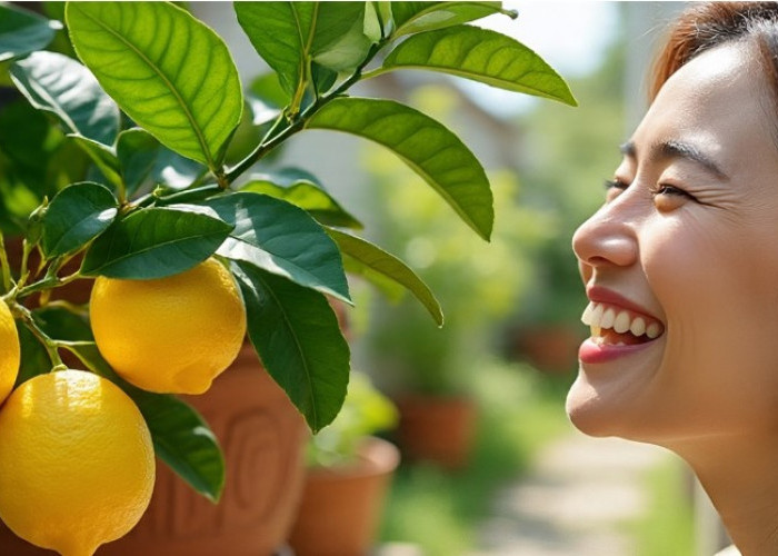 Sukses Menanam Jeruk Nipis dan Lemon di Pot, Begini Caranya 