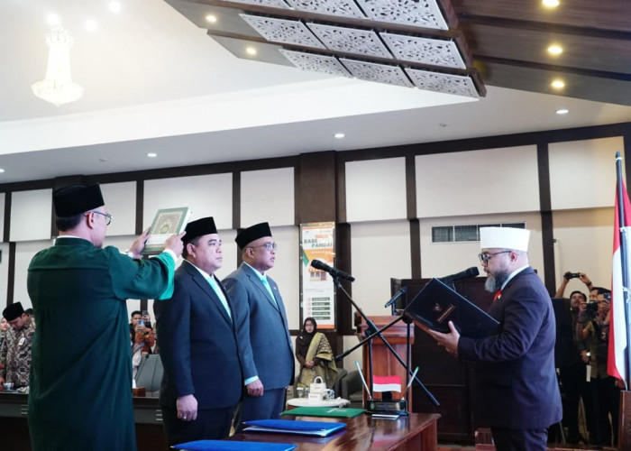 Iswahyudi Resmi jadi Dirut, Bank Bengkulu Fokus UMKM dan Digital