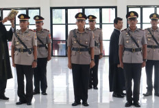 Sertijab 6 Pejabat Utama Polres Bengkulu Selatan, Kapolres Ingatkan Jaga Soliditas 