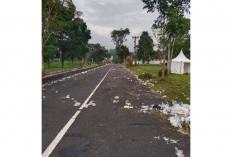 Sampah Berserakan di Komplek Perkantoran Bupati Kepahiang, Ini Pemicunya 