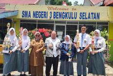 SMAN 3 Bengkulu Selatan Sukses Sabet 4 Medali Emas