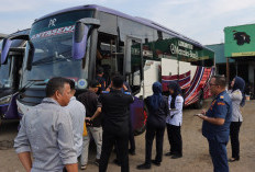  Cek Kelayakan Armada di 3 PO Bus, Pastikan Angkutan umum Layak Operasi