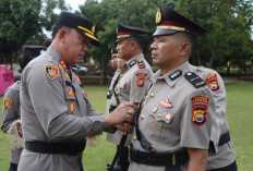 2 Kapolsek Sertijab, Kapolres Lebong Minta Bawa Inovasi Baru 