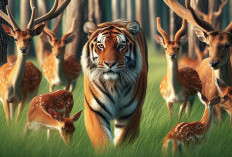 Tinggal di Hutan, Ini 4 Fakta Harimau Berwarna Oranye
