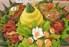 Resep dan Cara Membuat Nasi Tumpeng Enak dan Gurih