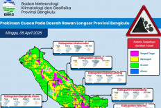 Wajib Baca, Berikut Prakiraan Cuaca di Daerah Rawan Longsor Bengkulu Sabtu 5 April 2026