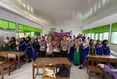  Ditlantas Polda Bengkulu Edukasi Tertib Lalu Lintas di SMPN 16