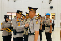 Wakapolres Kaur dan 3 Pama Ikut Sertijab 