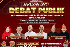 Debat Perdana Pilkada Bengkulu Selatan, Lokasinya di Sini dan Disiarkan Live 