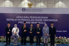 Kepala Perwakilan BI Provinsi Bengkulu Wahyu Dikukuhkan, Pejabat Bank Indonesia Puji Bengkulu karena ini 