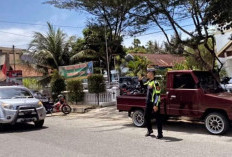 Malam Tahun Baru, Polres Bengkulu Selatan Lakukan Rekayasa Arus Lalu Lintas