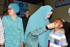 Imunisasi Polio Tahap I di Rejang Lebong Baru Mencapai 75 Persen