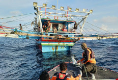 Pencarian 1 Kru KM Diah 04 Tenggelam di Perairan Bengkulu Dilanjutkan 