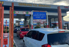 Volume Kendaraan Lintasi Jalan Tol Bengkulu saat Libur Nataru Meningkat 39,41 Persen