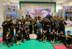 Sabet 11 Medali Emas, 9 Perak dan 3 Perunggu, Atlet Silat Kaur Juara III Umum Kejurda Kemenpora RI 