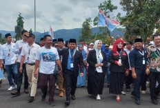 Pendaftar Pertama di Pilkada Lebong  Kopli-Roiyana Usung Tagline Bahagia Sejahtera