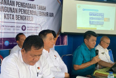 Progres Pembangunan Kolam Retensi di Kota Bengkulu, Masuk Tahap Pengukuran Bidang Tanah Masyarakat