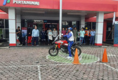 Konsisten Kampanye Safety Riding, Astra Motor Bengkulu Datangi Pertamina Pulau Baai
