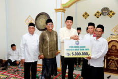 Safari Ramadan Perdana, Gusril Ajak Masyarakat Dukung Program 100 Hari Kerja