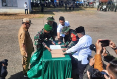 TMMD ke-121 di Rejang Lebong, TNI Taman 2.500 Bibit Pohon