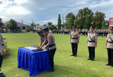 Sertijab 3 Pejabat Utama (PJU), Ini Pesan Kapolres Seluma