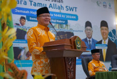 Lepas JCH Kloter Pertama Bengkulu, Gubernur Rohidin Doakan Menjadi Haji Mabrur