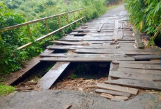 Jembatan Bukit Rusak Berat Belum Diperbaiki, Dinas PUPR Janjikan Ini