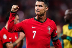 'Gendong' Portugal Menang Tipis 2-1 Atas Rep.Ceko, Ini 4 Rekor Gila Dipecahkan Ronaldo