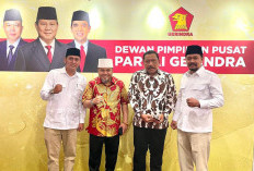 Helmi Hasan dan Mian Terima B1 KWK Partai Gerindra