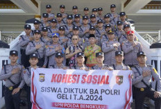 Terima Kunjungan Siswa SPN Polda Bengkulu, Bupati Bengkulu Selatan Berikan Wejangan 