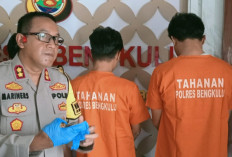 Bongkar Rumah Lalu Gasak Motor dan HP, 2 Pencuri di Kota Bengkulu Ditangkap