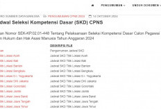 Mulai Besok! Ini Link Jadwal dan Lokasi SKD CPNS Kemenkumham 2024, Ada 34 Titik