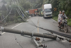 Ini Dugaan Penyebab Truk Tabrak Tiang Listrik PLN Talo hingga Sebabkan Listrik Padam