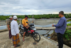 Hampir 5 tahun Tak Diperbaiki, DISUKA Janji Prioritaskan Perbaikan Jembatan Teluk Sepang - Kampung Bahari