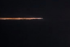 Langit Bengkulu Geger! Bukan Rudal Atau Meteor, Kemungkinan Besar Itu Adalah Debris
