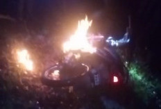 Motor Dibakar, Pencuri Kopi Nyaris Jadi Bulan-Bulanan Warga