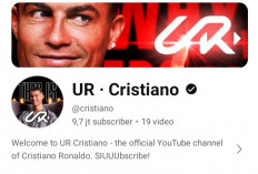 CR7 Punya Akun YouTube, Baru Sehari Bikin Punya 9,7 Subscribers, Sudah Subscribe Belum? 