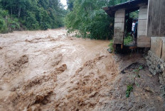 Waspada Banjir, Air Bah Mulai Turun dari Seluma Utara, Ketinggian Sungai Capai 5 Meter