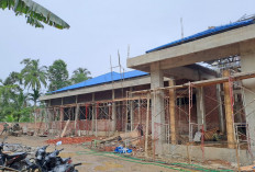 Proyek Pembangunan Puskesmas Uram Jaya Tersisa 12 Hari Kerja, Progres Baru 78 Persen