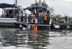 Prajurit Lanal Bengkulu Latihan Sea Survival, Guna Hadapi Situasi Darurat di Wilayah Perairan 